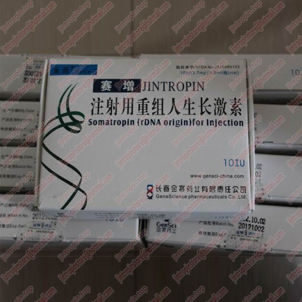 Authentic Gensci Jintropin 100iu with fibers Anti-counterfeiting 100iu 1 Kit